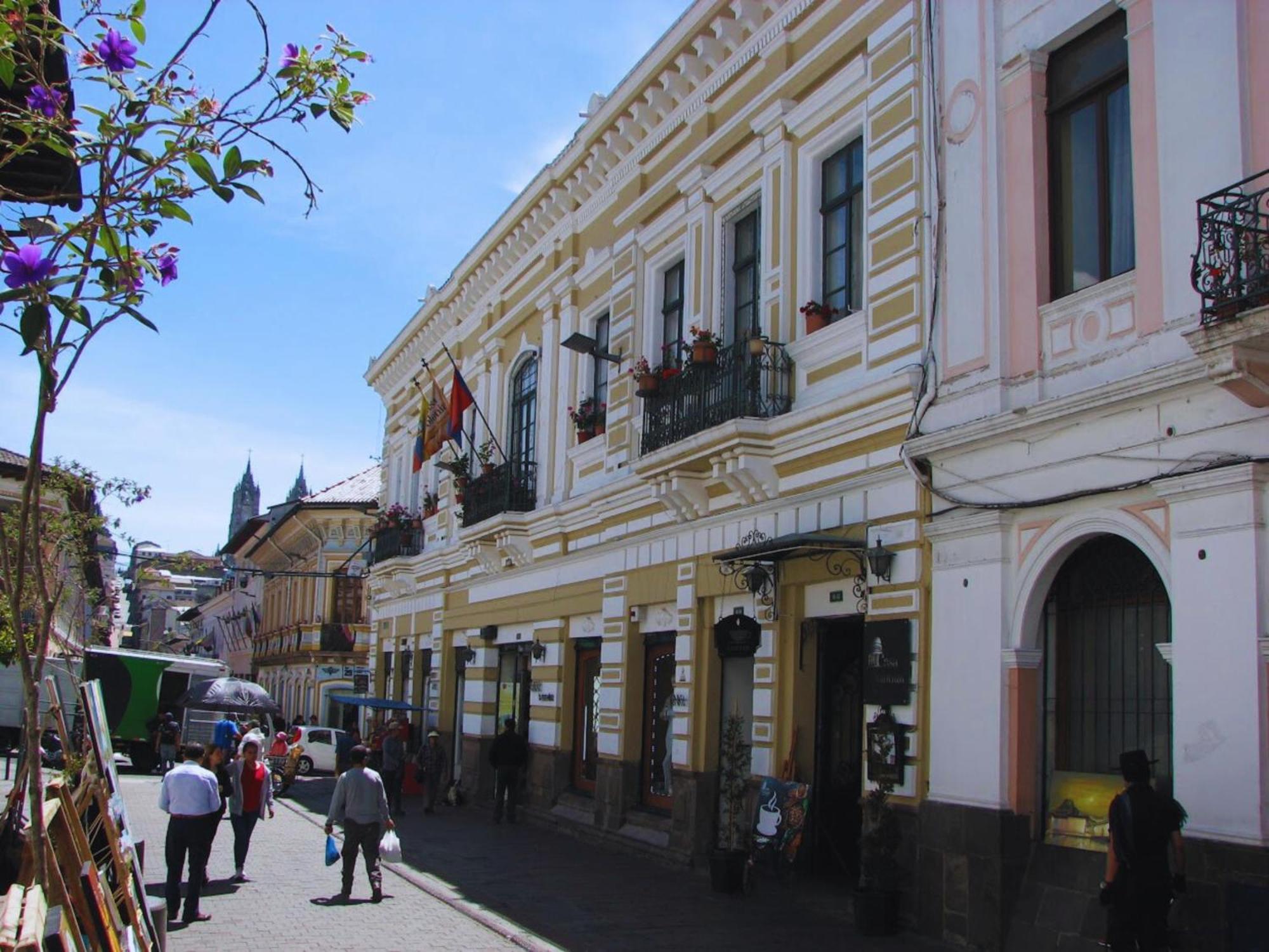 Отель Casa Colonial Кито Экстерьер фото